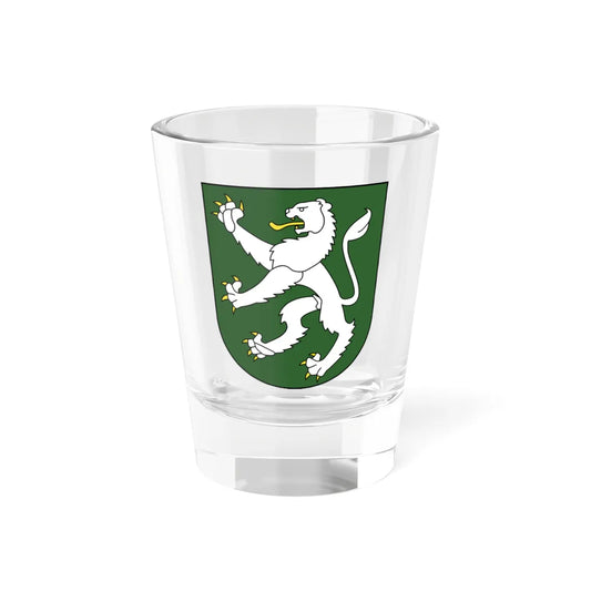 Grueningen-blazon (Switzerland) (Coat of Arms) Shot Glass 1.5oz 1.5oz - Go Mug Yourself