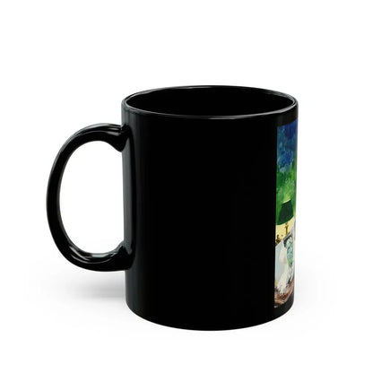 Gruesome Pulp Style (c. 1940s) - Black Coffee Mug - Go Mug Yourself