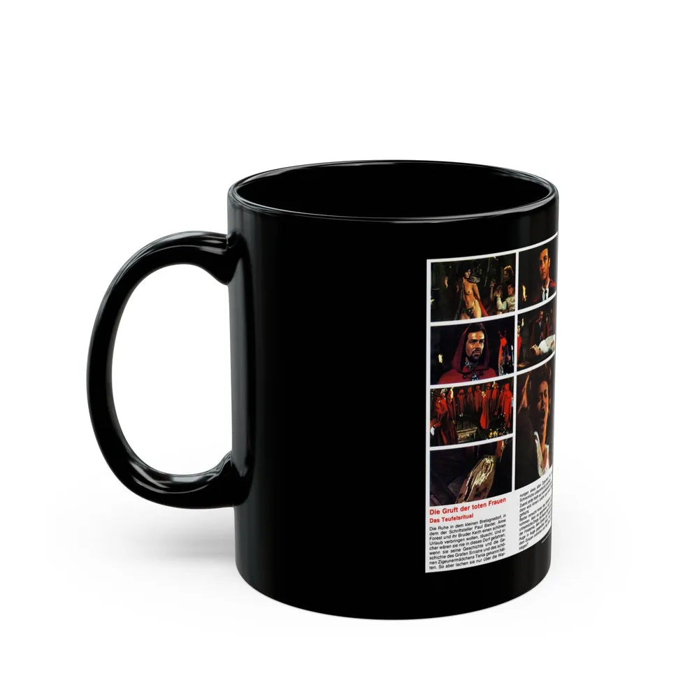 GRUFT DER TOTEN FRAUEN (VHS COVER) - Black Coffee Mug-Go Mug Yourself