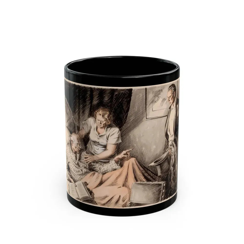 Grumpy Patient - Black Coffee Mug 11oz - Go Mug Yourself