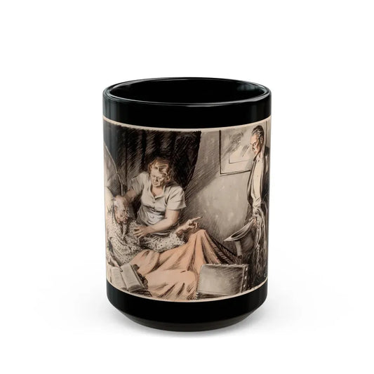 Grumpy Patient - Black Coffee Mug 15oz - Go Mug Yourself