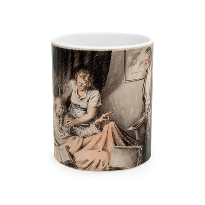 Grumpy Patient - White Coffee Mug 11oz - Go Mug Yourself