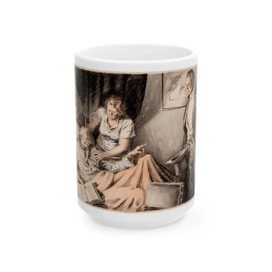 Grumpy Patient - White Coffee Mug 15oz - Go Mug Yourself