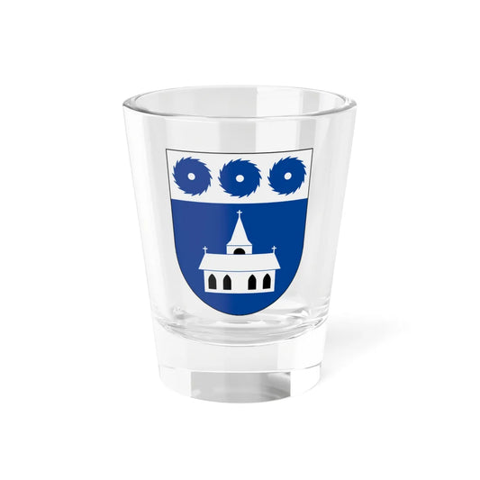 Grums vapen (Sweden) (Coat of Arms) Shot Glass 1.5oz 1.5oz - Go Mug Yourself