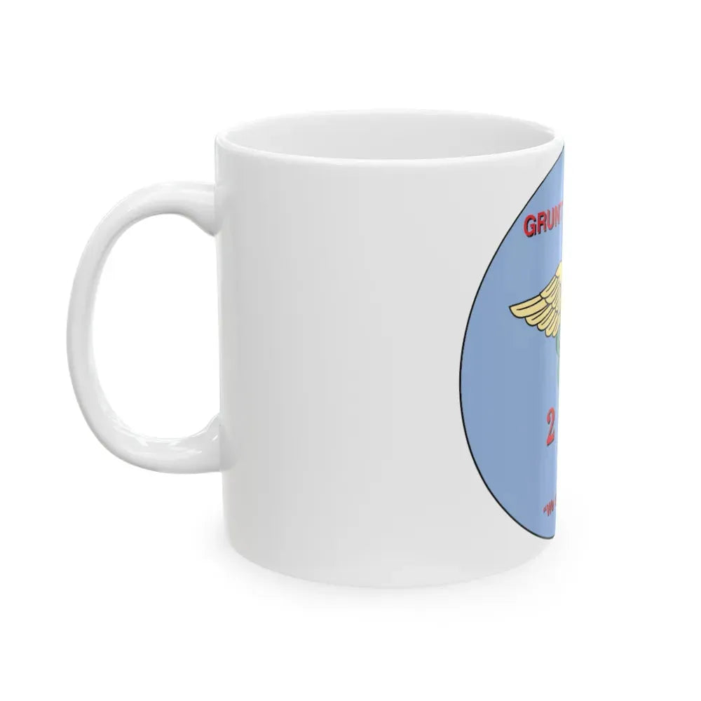 Grunt Corpsmen (USMC) White Coffee Mug - Go Mug Yourself