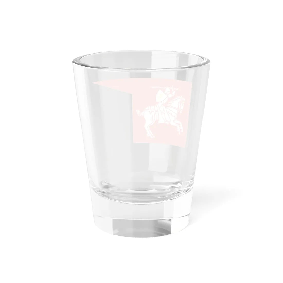 Grunwald Pogoń czerwona (Belarus) (Coat of Arms) Shot Glass 1.5oz - Go Mug Yourself