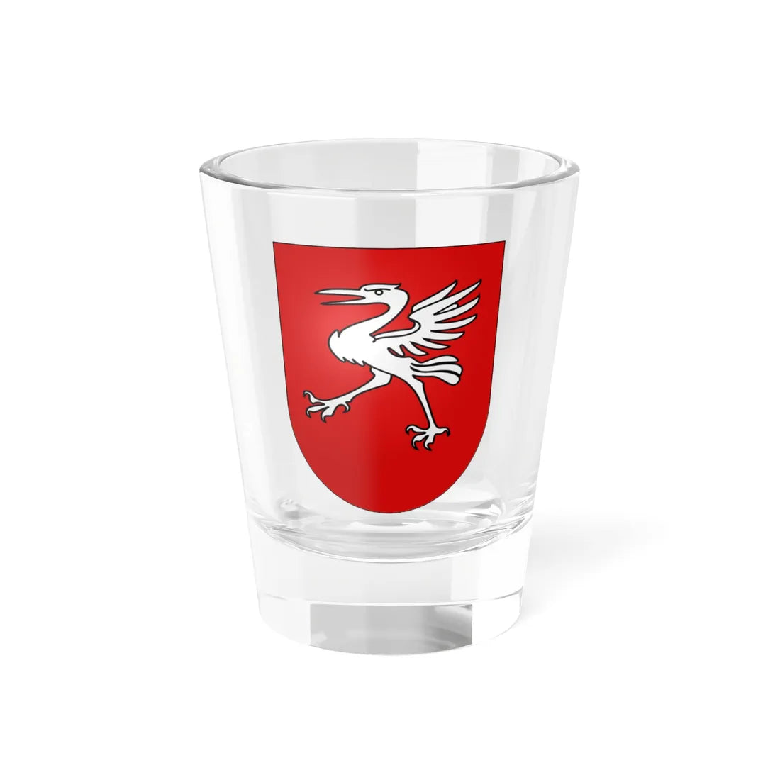 Gruyères-coat of arms (Switzerland) (Coat of Arms) Shot Glass 1.5oz 1.5oz - Go Mug Yourself