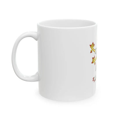 Gryphon Badge of Edward III - White Coffee Mug - Go Mug Yourself