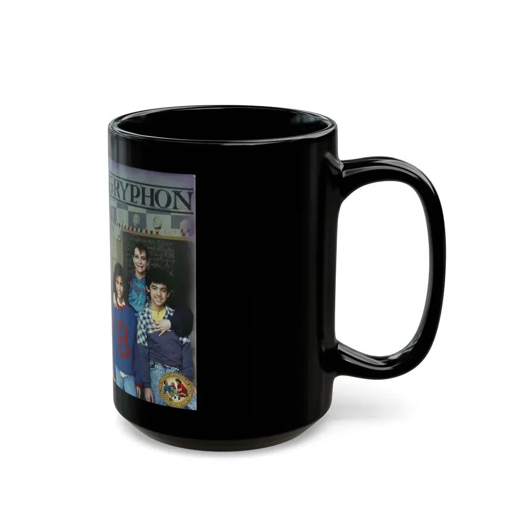 GRYPHON (VHS COVER) - Black Coffee Mug - Go Mug Yourself