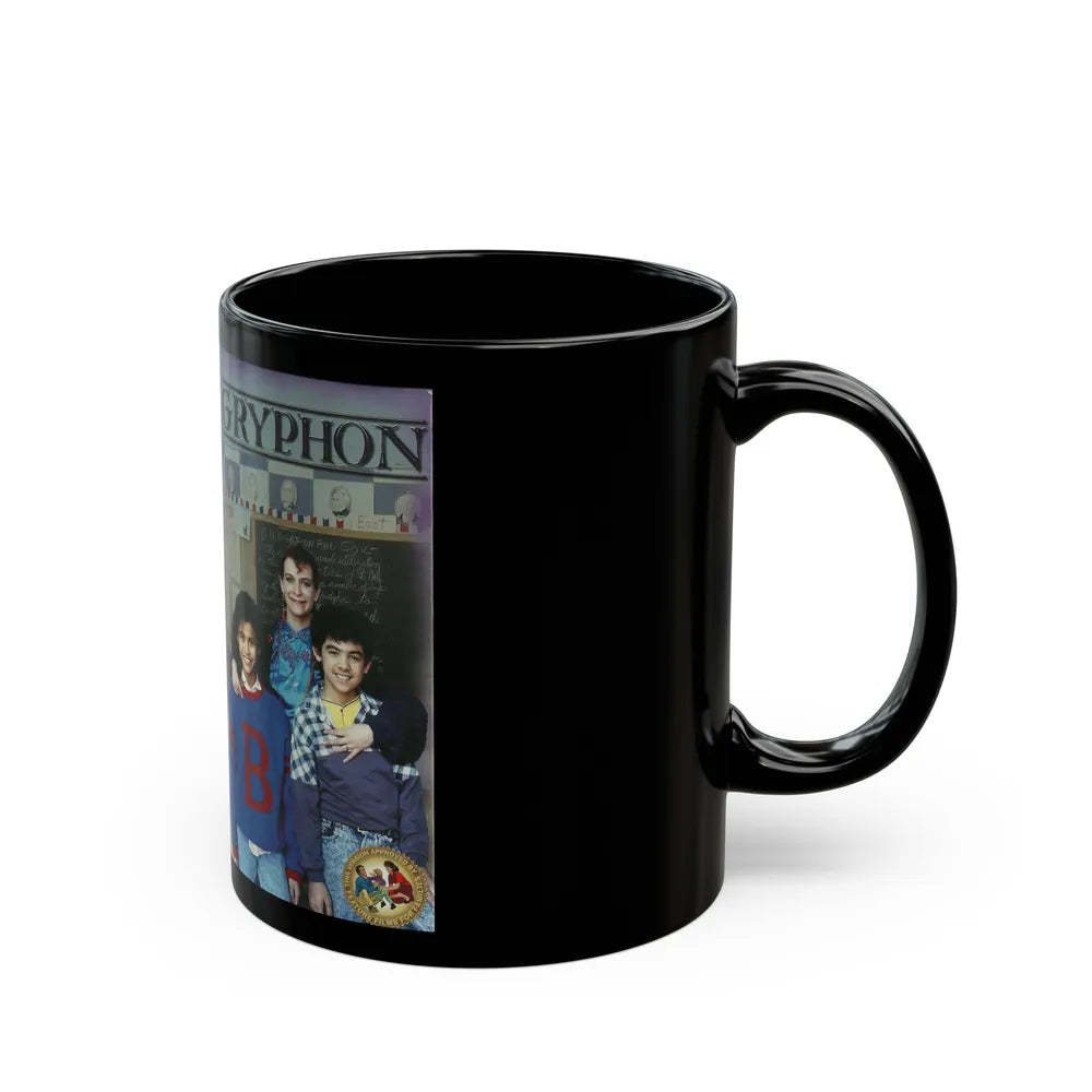 GRYPHON (VHS COVER) - Black Coffee Mug-Go Mug Yourself