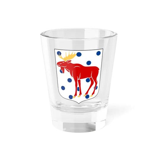 Gästrikland vapen  (Sweden) (Coat of Arms) Shot Glass 1.5oz 1.5oz - Go Mug Yourself