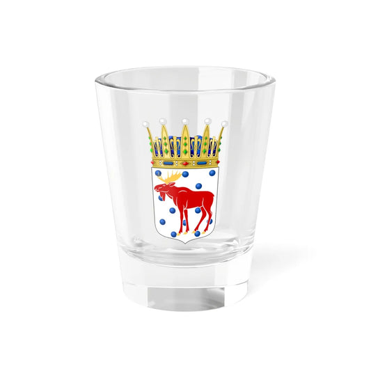 Gästriklands vapen (Sweden) (Coat of Arms) Shot Glass 1.5oz 1.5oz - Go Mug Yourself