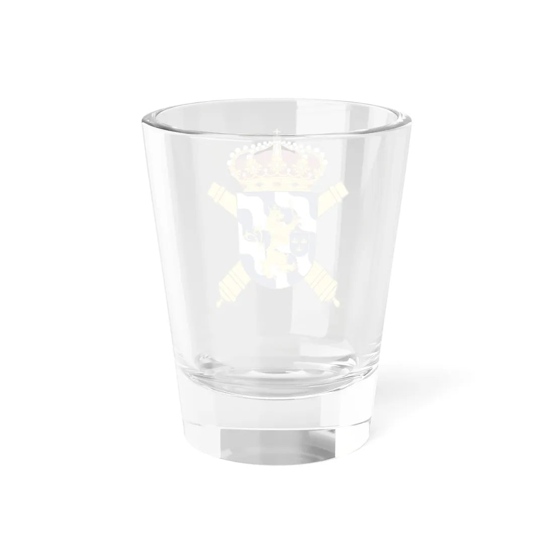 Göta artilleriregemente vapen (Sweden) (Coat of Arms) Shot Glass 1.5oz - Go Mug Yourself