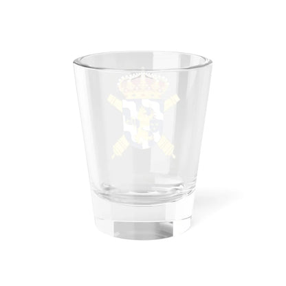 Göta artilleriregemente vapen (Sweden) (Coat of Arms) Shot Glass 1.5oz - Go Mug Yourself