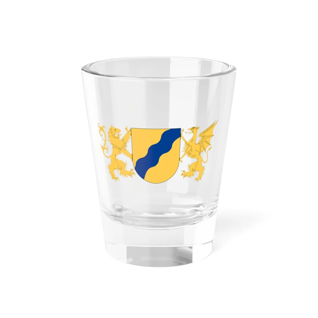 Göta kanal vapen (Sweden) (Coat of Arms) Shot Glass 1.5oz 1.5oz - Go Mug Yourself