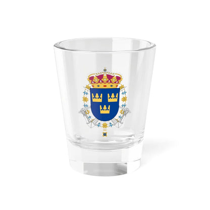Göta livgarde vapen (Sweden) (Coat of Arms) Shot Glass 1.5oz 1.5oz - Go Mug Yourself