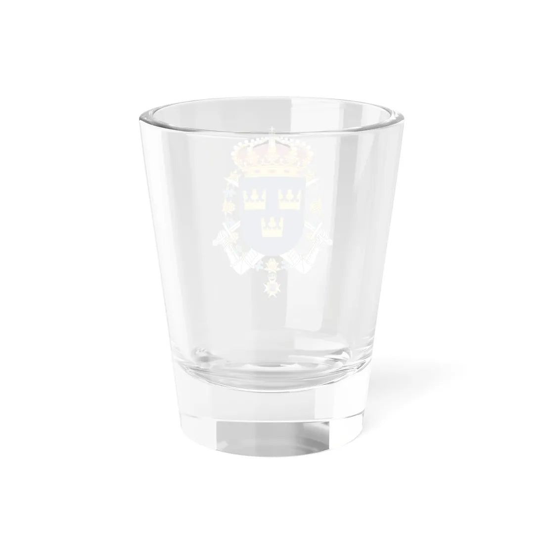 Göta livgarde vapen (Sweden) (Coat of Arms) Shot Glass 1.5oz - Go Mug Yourself