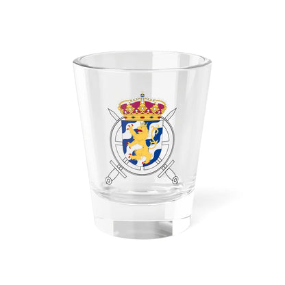 Göta trängregemente vapen (Sweden) (Coat of Arms) Shot Glass 1.5oz 1.5oz - Go Mug Yourself