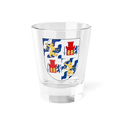 Göteborgs och Bohus län vapen (Sweden) (Coat of Arms) Shot Glass 1.5oz 1.5oz - Go Mug Yourself