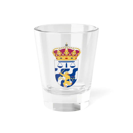 Göteborgs tingsrätt vapen (Sweden) (Coat of Arms) Shot Glass 1.5oz 1.5oz - Go Mug Yourself