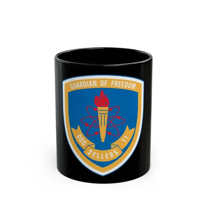 Guardian Of Freedom DDG Sellers 11 (U.S. Navy) Black Coffee Mug 11oz - Go Mug Yourself