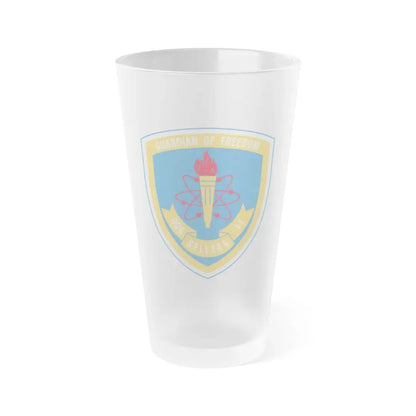 Guardian Of Freedom DDG Sellers 11 (U.S. Navy) Frosted Pint Glass 16oz Default Title - Go Mug Yourself