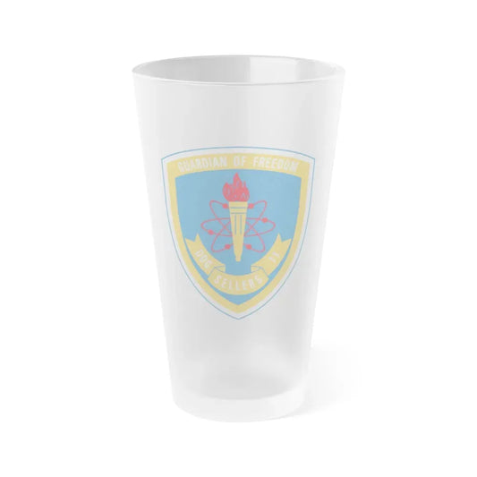 Guardian Of Freedom DDG Sellers 11 (U.S. Navy) Frosted Pint Glass 16oz Default Title - Go Mug Yourself