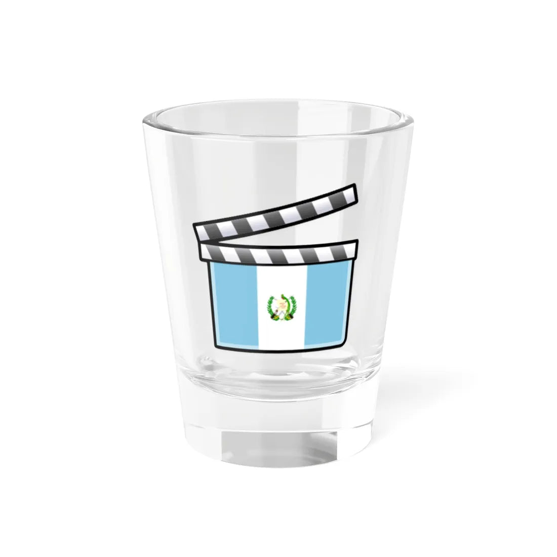 Guatemala film clapperboard (Guatemala) Shot Glass 1.5oz 1.5oz - Go Mug Yourself