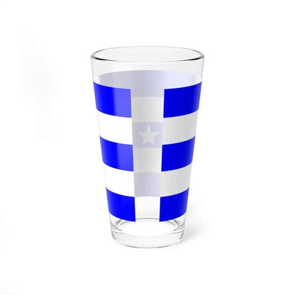 Guayas Flag (Ecuador) Pint Glass 16oz - Go Mug Yourself