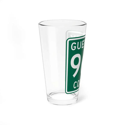 Guernsey County 967 OH (Ohio) (Road Sign) Pint Glass 16oz - Go Mug Yourself