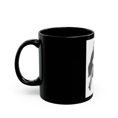 Guess who that was, Cannon Percale Sheets ad, 1944 - Black Coffee Mug - Go Mug Yourself