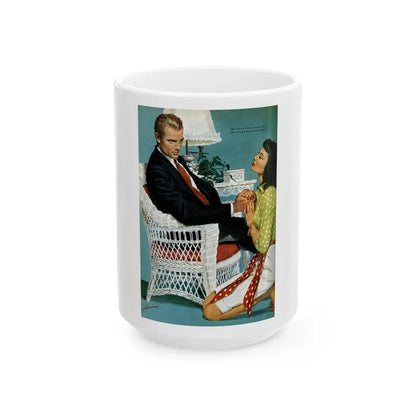 Guest of Honor, Good Housekeeping, October 1947 - White Coffee Mug 15oz - Go Mug Yourself