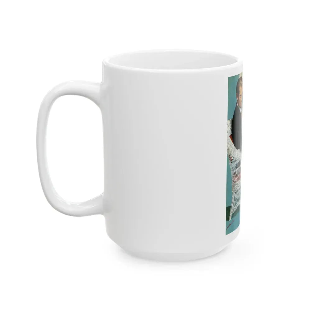 Guest of Honor, Good Housekeeping, October 1947 - White Coffee Mug - Go Mug Yourself
