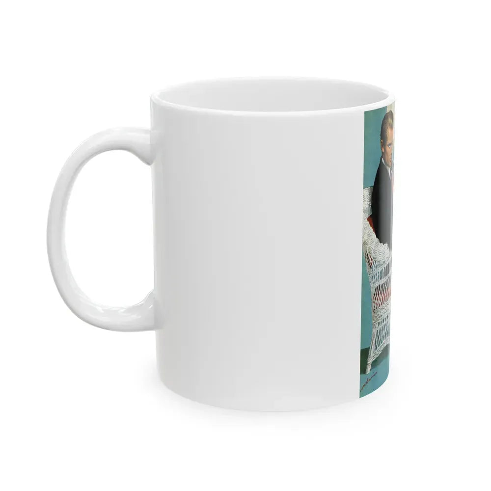Guest of Honor, Good Housekeeping, October 1947 - White Coffee Mug - Go Mug Yourself
