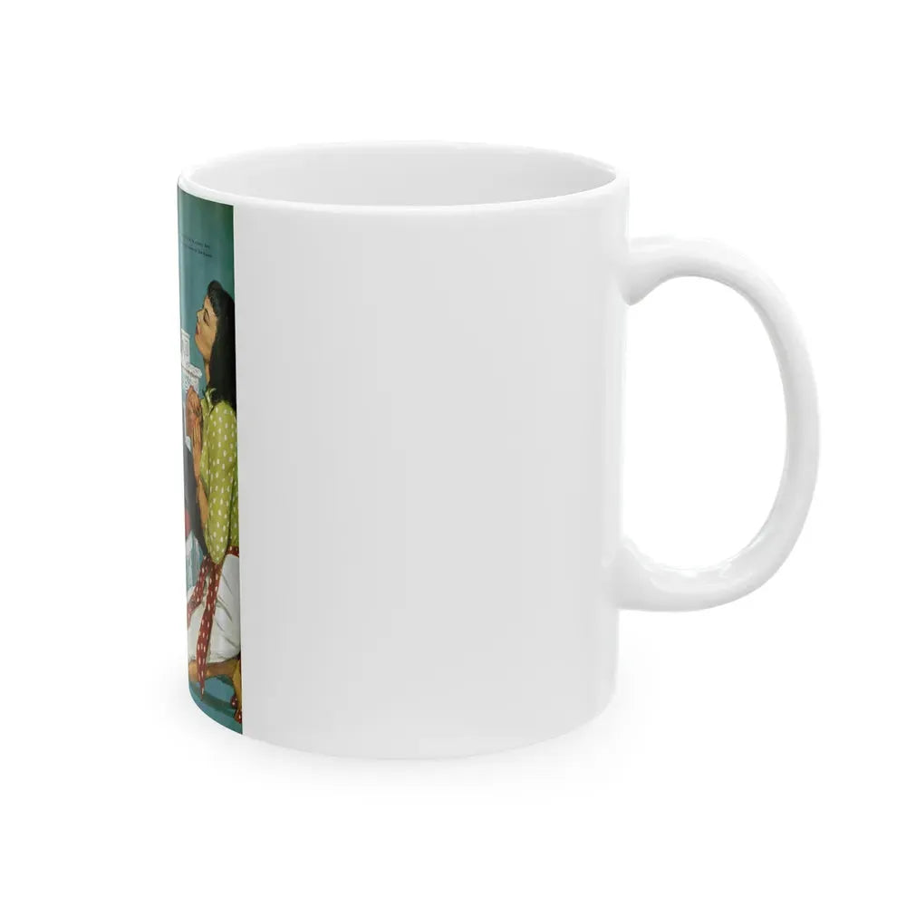 Guest of Honor, Good Housekeeping, October 1947 - White Coffee Mug - Go Mug Yourself