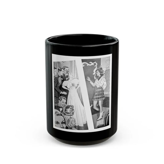 Guest of Honor, The American Girl, December 1938 - Black Coffee Mug 15oz - Go Mug Yourself