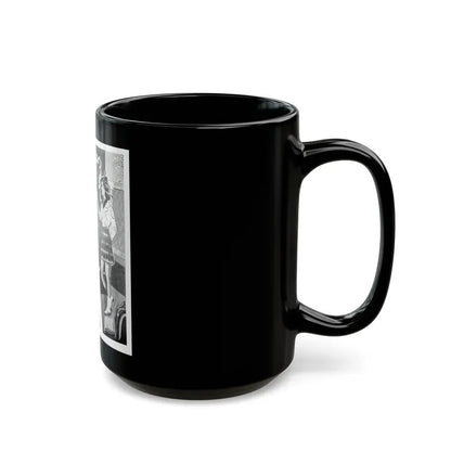 Guest of Honor, The American Girl, December 1938 - Black Coffee Mug - Go Mug Yourself