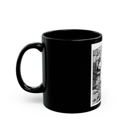 Guest of Honor, The American Girl, December 1938 - Black Coffee Mug - Go Mug Yourself