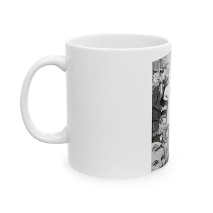 Guest of Honor, The American Girl, December 1938 - White Coffee Mug - Go Mug Yourself