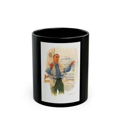 Guideposts Magazine Interior (Guideposts Associates,1994) - Black Coffee Mug 11oz - Go Mug Yourself