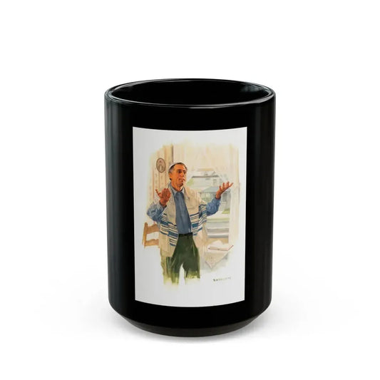 Guideposts Magazine Interior (Guideposts Associates,1994) - Black Coffee Mug 15oz - Go Mug Yourself