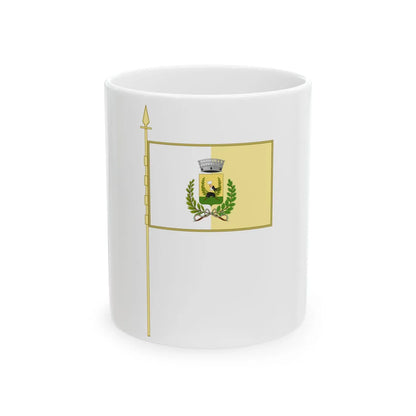 Guidizzolo-Bandiera con Asta (Italy) White Coffee Mug 11oz - Go Mug Yourself