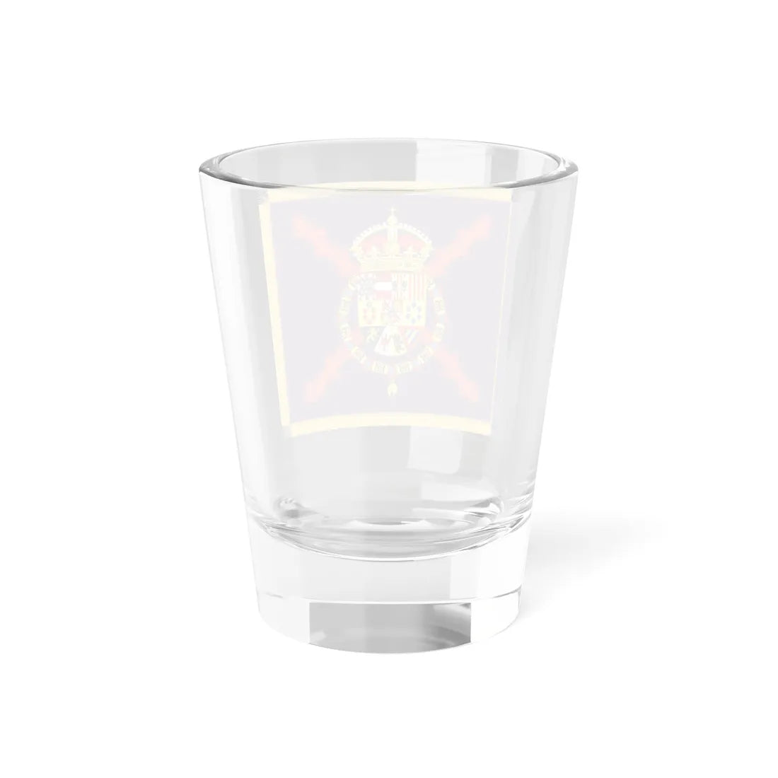Guidon of King Alfonso XIII (Spain) Shot Glass 1.5oz - Go Mug Yourself