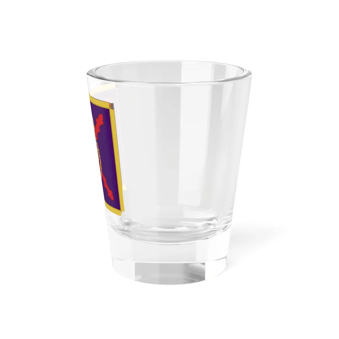 Guidon of King Alfonso XIII (Spain) Shot Glass 1.5oz - Go Mug Yourself