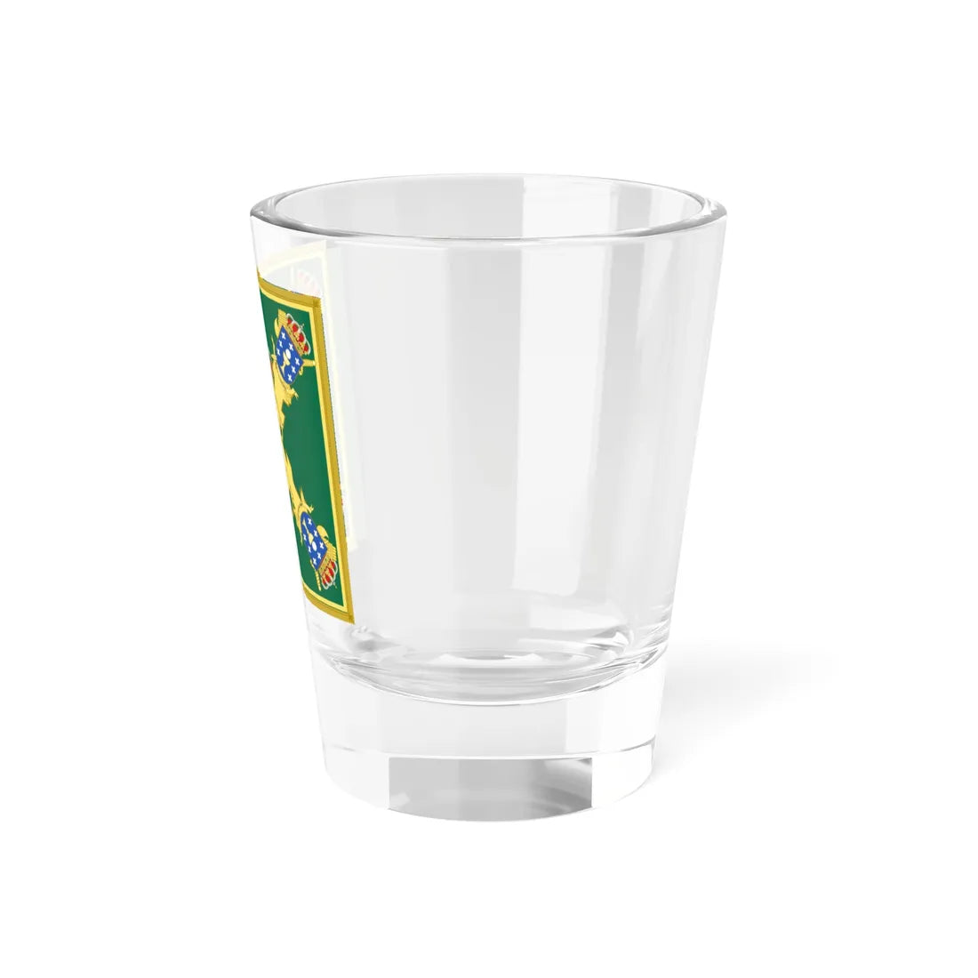 Guidon of the 15th Zone of the Guardia Civil - Galicia (Spain) Shot Glass 1.5oz - Go Mug Yourself