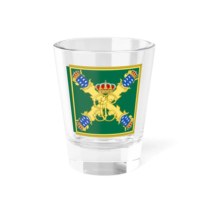 Guidon of the 16th Zone of the Guardia Civil - Canary Islands (Spain) Shot Glass 1.5oz 1.5oz - Go Mug Yourself