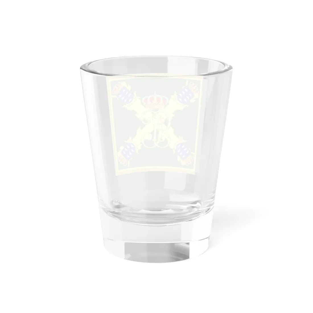 Guidon of the 16th Zone of the Guardia Civil - Canary Islands (Spain) Shot Glass 1.5oz - Go Mug Yourself