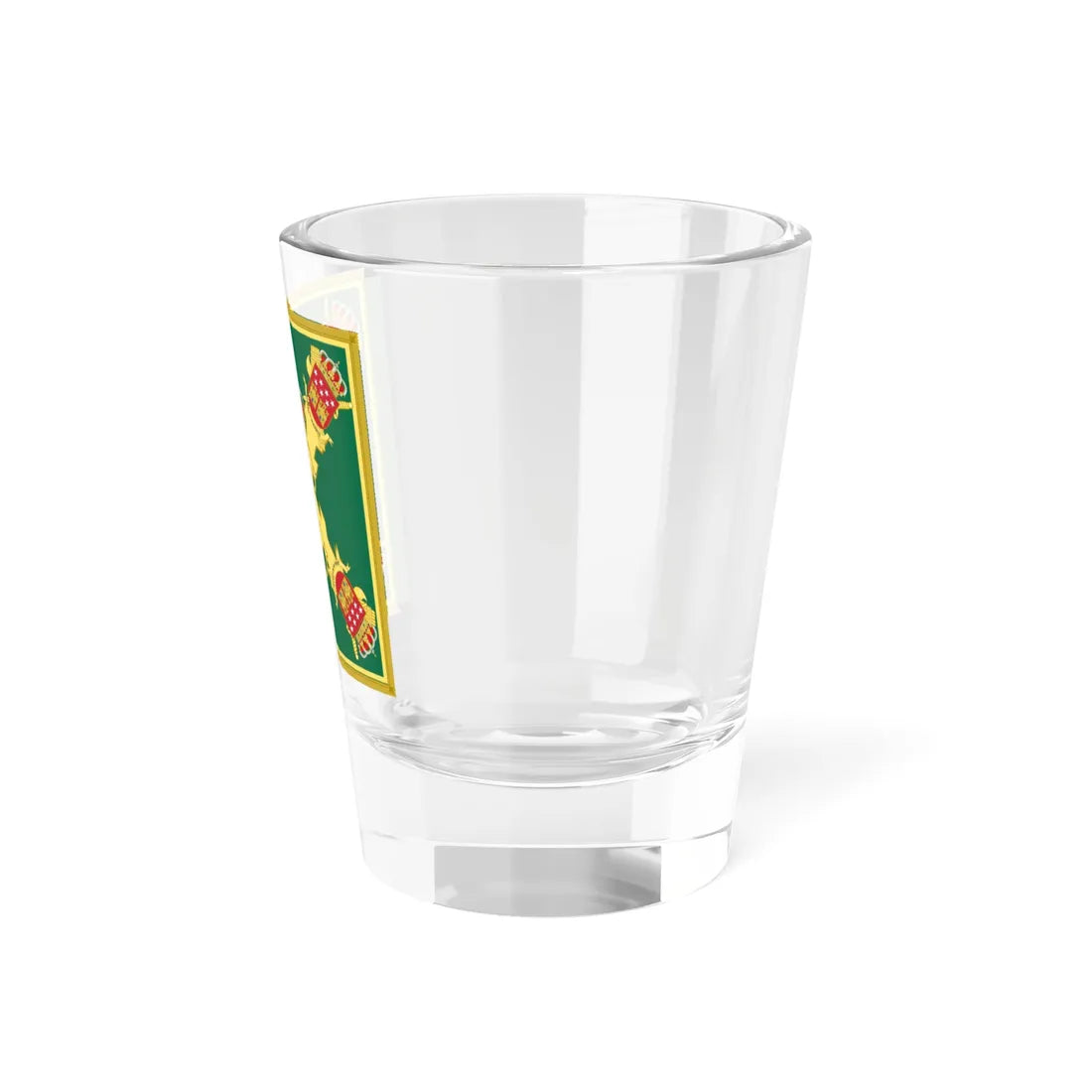 Guidon of the 1st Zone of the Guardia Civil - Madrid (Spain) Shot Glass 1.5oz - Go Mug Yourself