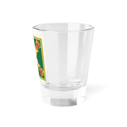 Guidon of the 1st Zone of the Guardia Civil - Madrid (Spain) Shot Glass 1.5oz - Go Mug Yourself