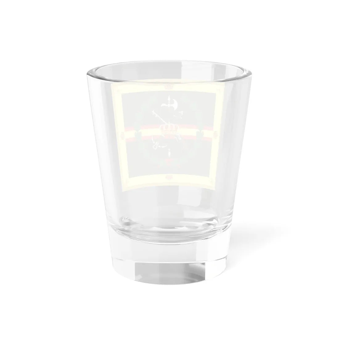 Guidon of the 2nd Spanish Legion Brigade King Alfonso XIII Obverse (Spain) Shot Glass 1.5oz - Go Mug Yourself